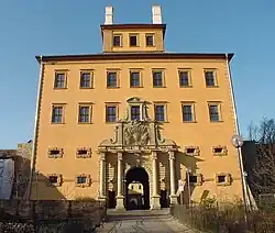 Baroque gatehouse