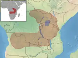 Map of range