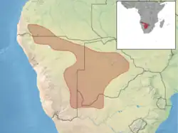 Map of range