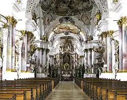Zwiefalten Abbey stucco