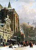 Grote of Sint-Michaëlskerk in Zwolle (1862)