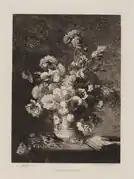 Bouquet of Poppies (Bouquet de pavots) (1879), etching, Alfred Cadart edition