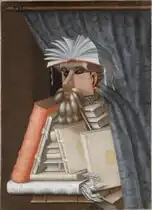 The Librarian, 1566, oil on canvas, Skokloster Castle, Sweden