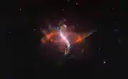 R Aquarii as seen in 2012 by ESO's Very Large Telescope.