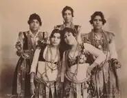 Group of belly dancers