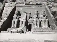 Front view of the Great Temple in 1959