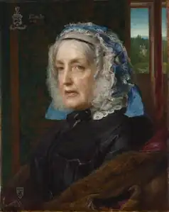 Portrait of Susanna Rose by Frederick Sandys