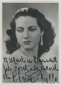 A black and white photograph of a woman