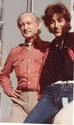 Chantal Curtis with Pierre Jaubert