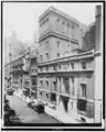 A 1920 view of the Harvard Club, with McKim, Mead & White's 1894 clubhouse (on right) and their 1915 addition to Harvard Club (on left)