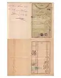 Ottoman official Document of retirement to L'emir Ahmad Harfouche.