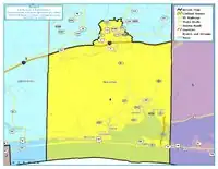 Map of the district