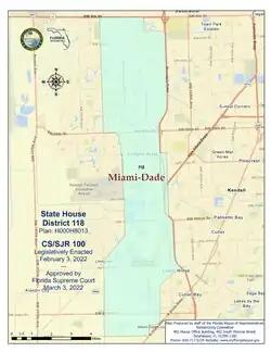 Map of the district