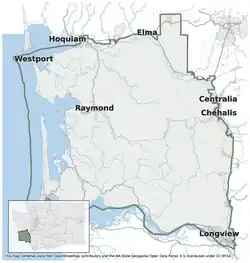 19th LD: Cowlitz (part), Grays Harbor(part), Lewis (part), Pacific, Thurston (part), Wahkiakum