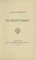 Cover of Obstfelder's En Præsts Dagbog