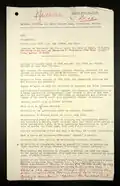 British Army military intelligence file for William Mellowes