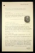 British Army intelligence file for William Sears