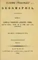 19th-century print in Latin (3 volumes)