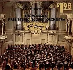 Promotional copy of first 101 Strings album, 1957