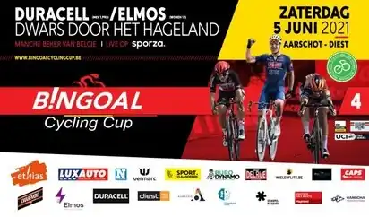 Event poster with previous winner Jonas Rickaert centered