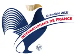 Logo of the 2021 Internationaux de France