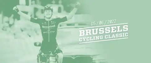 Event poster with previous winner Remco Evenepoel