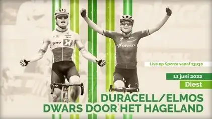 Event poster with previous winners Rasmus Tiller and Chantal van den Broek-Blaak