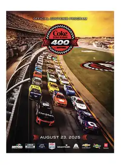 2025 Coke Zero Sugar 400 official program