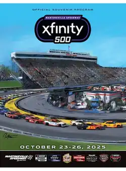 2025 Xfinity 500 official program