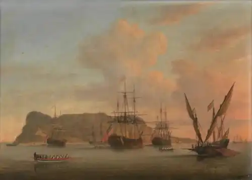 A View of Gibraltar by Dominic Serres