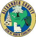 Official seal of Alexander County, North Carolina