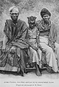 Alima S'Nabou, son père Akouani et sa grand'mère Éliah, 1894