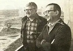 The brothers in the 1980s