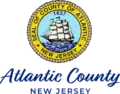 Official logo of Atlantic County, New Jersey