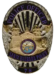 Badge of the Santa Barbara Police Department since 1990