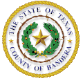 Official seal of Bandera County, Texas