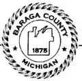 Official seal of Baraga County, Michigan