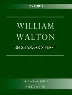 printed cover of score, giving title of work, name of composer and publisher