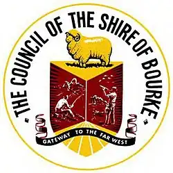 Official logo of Bourke Shire