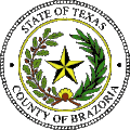 Official seal of Brazoria County, Texas