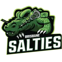 Brisbane Salties lacrosse team logo