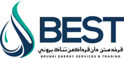 Logo and wordmark of Brunei Energy Services & Trading Sdn Bhd.