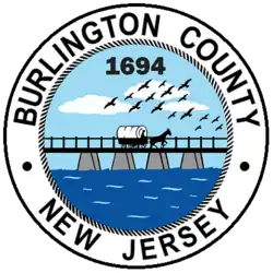 Official seal of Burlington County, New Jersey