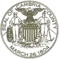 Official seal of Cambria County, Pennsylvania