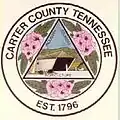 Official seal of Carter County, Tennessee
