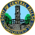 Official seal of Central Falls, Rhode Island