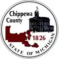 Official logo of Chippewa County, Michigan