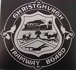 Christchurch Tramway Board logo