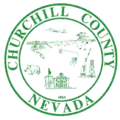 Official seal of Churchill County, Nevada