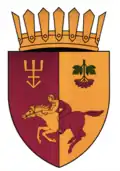 Coat of arms of Brătușeni